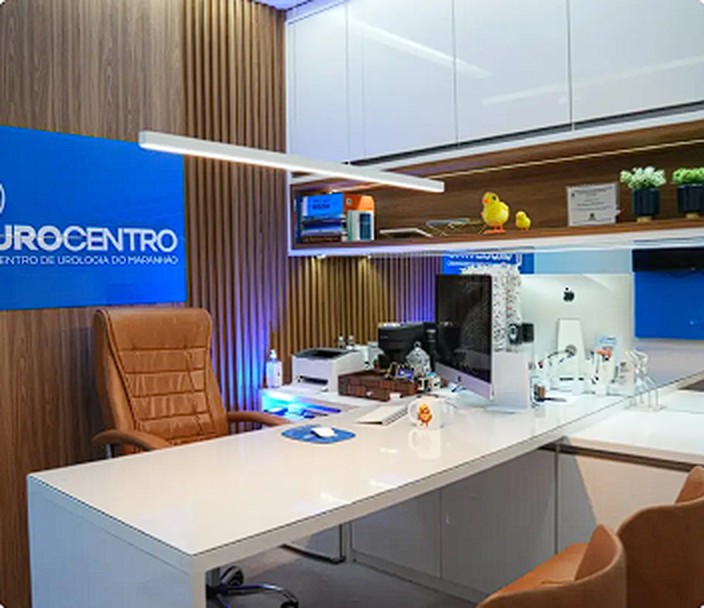 Sala de atendimento do UROCENTRO